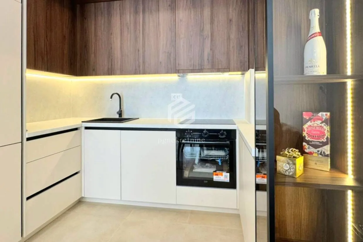 Rent, one bedroom apartment, 46m², Zabjelo, Podgorica
