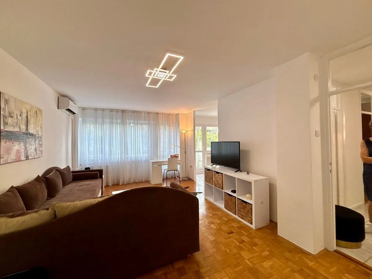 Izdavanje, dvosoban stan, 58m², Novi Beograd Blok 63, Novi Beograd Sve Podlokacije