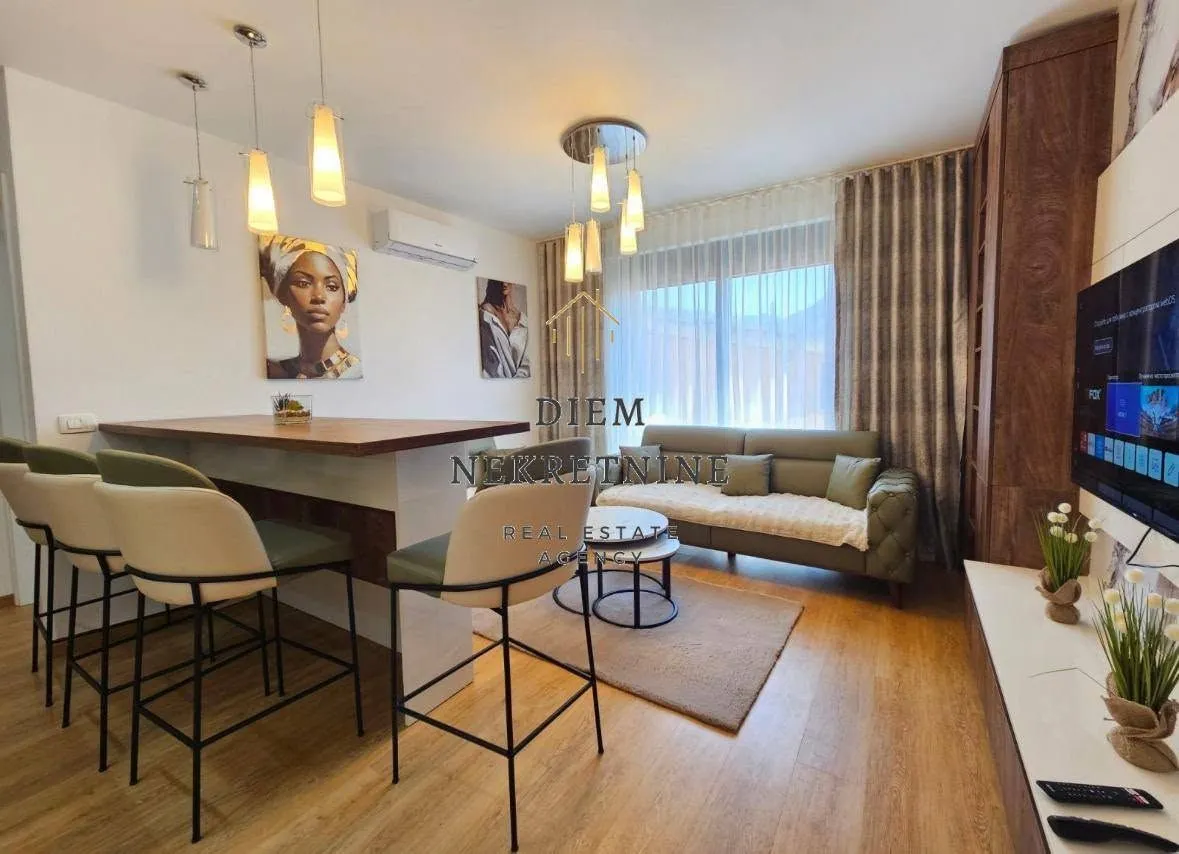 Rent, two bedroom apartment, 55m², Bjeliši, Bar
