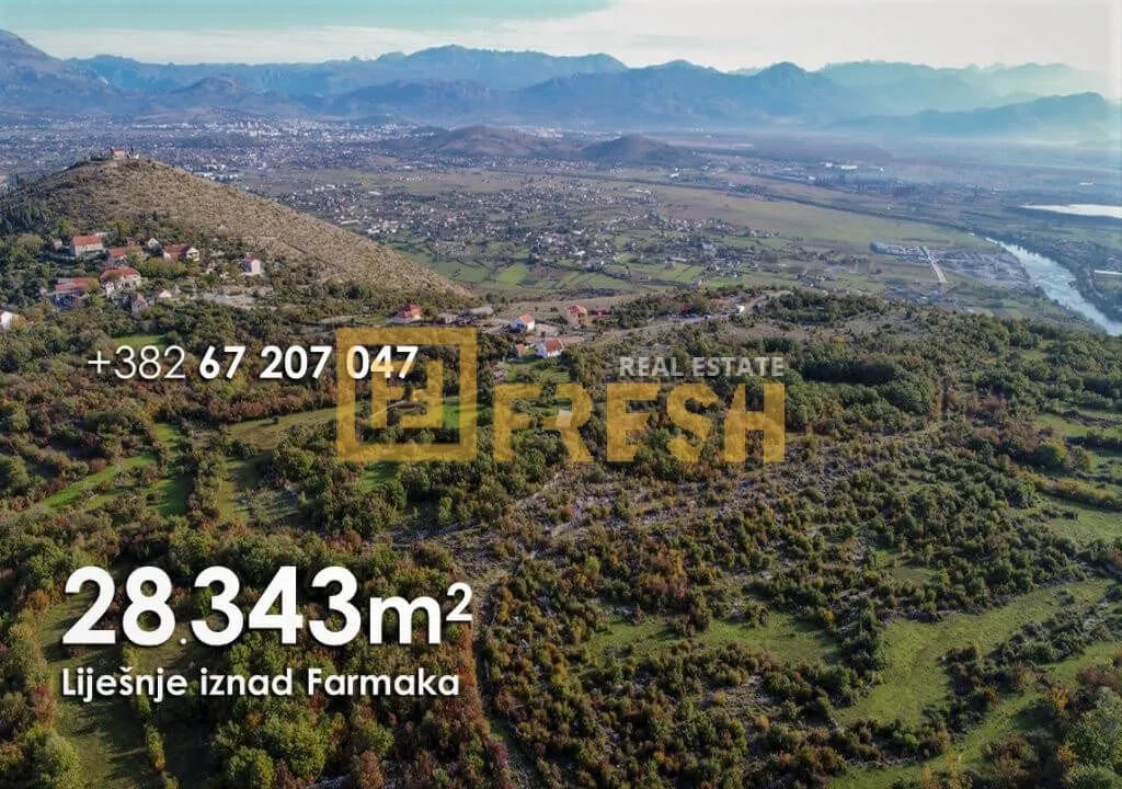 Prodaja, plac, 28343m², Kokoti, Podgorica