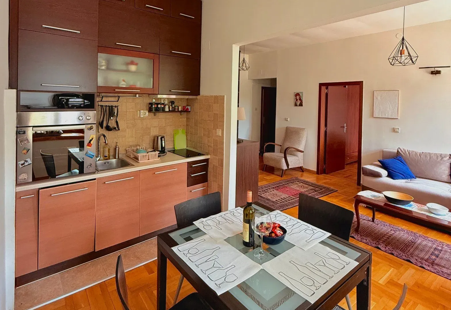 Rent, one bedroom apartment, 50m², Centar, Podgorica