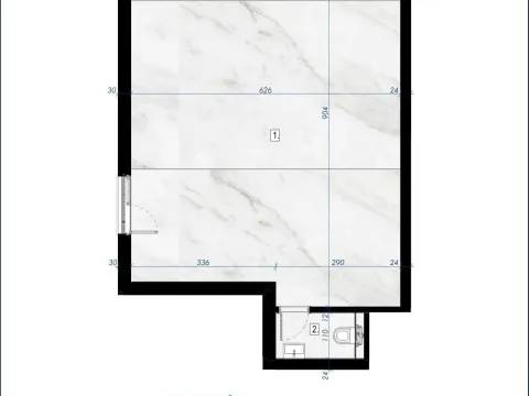 Sale, office space, 56m², Dahna, Podgorica - image 8