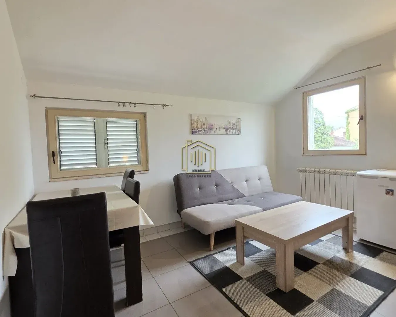 Izdavanje, jednosoban stan, 32m², Zagorič, Podgorica