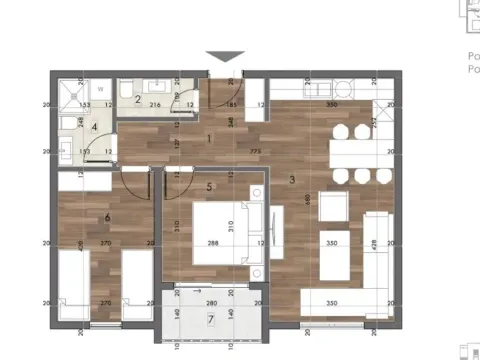 Sale, one bedroom apartment, 44m², Donja Gorica, Podgorica - image 4