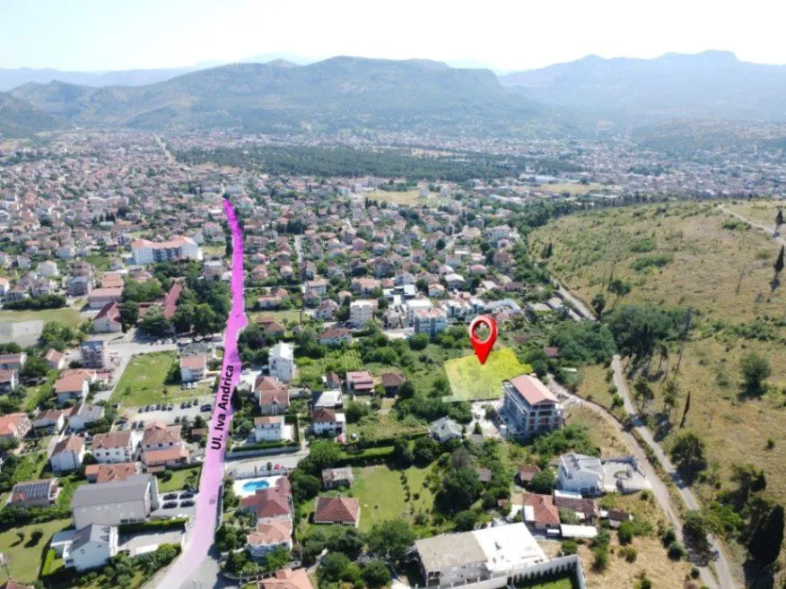Prodaja, plac, 1070m², Zagorič, Podgorica