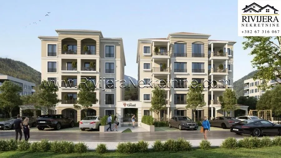 Prodaja, jednosoban stan, 51m², Bijela, Herceg Novi