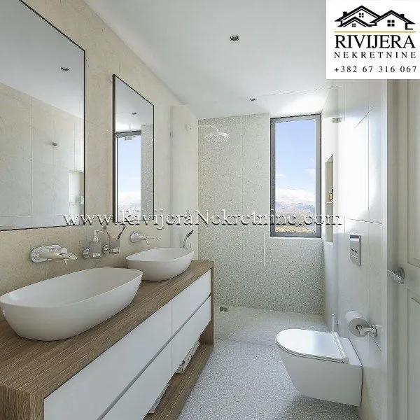 Prodaja, dvosoban stan, 88m², Tivat, Crna Gora