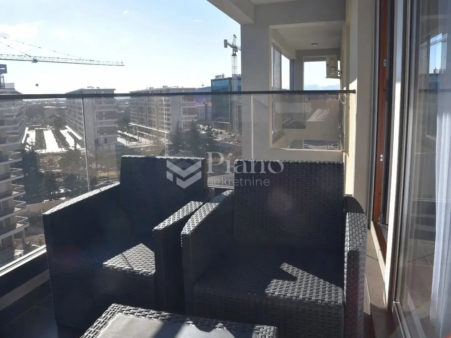 Rent, one bedroom apartment, 50m², City Kvart, Podgorica