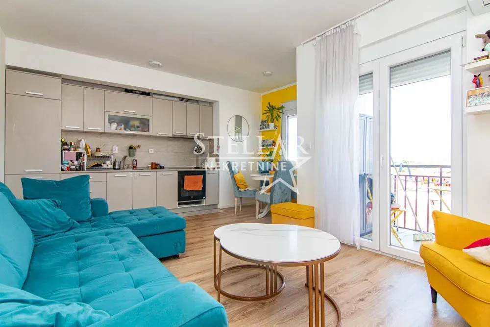 Rent, one bedroom apartment, 48m², Stari Aerodrom, Podgorica
