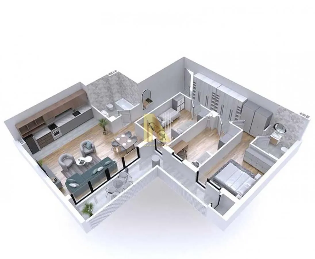 Prodaja, četvorosoban stan, 109m², Podbara, Novi Sad Sve Podlokacije