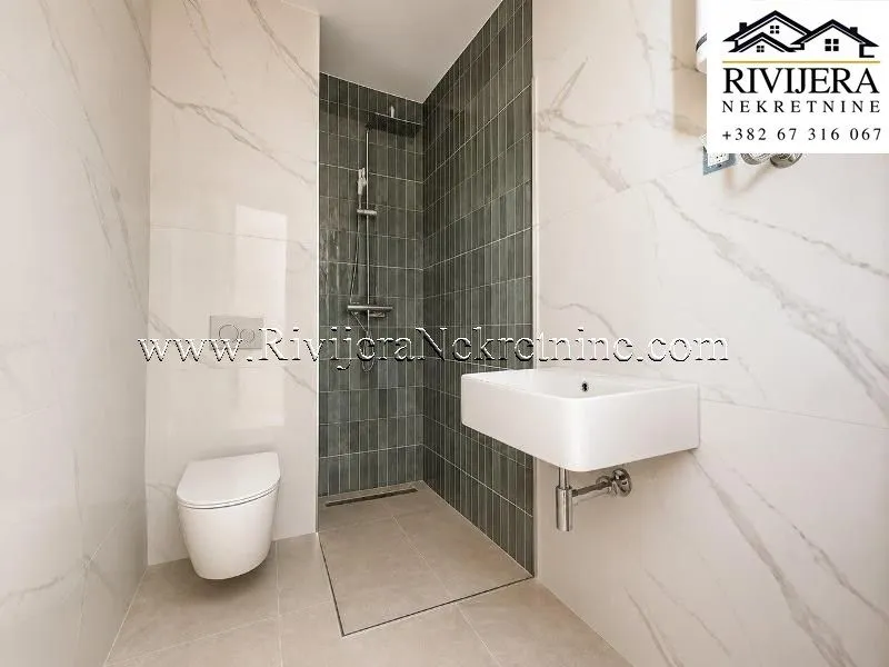 Prodaja, dvosoban stan, 51m², Donja Lastva, Tivat