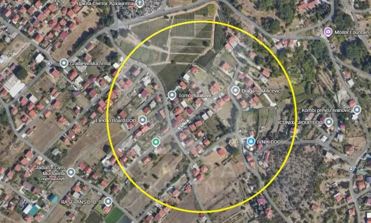 Sale, land lot, 440m², Doljani, Podgorica