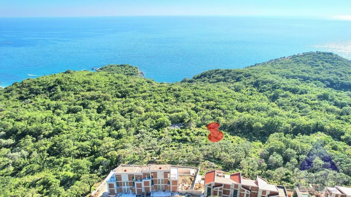 Prodaja, plac, 866m², Reževići, Budva