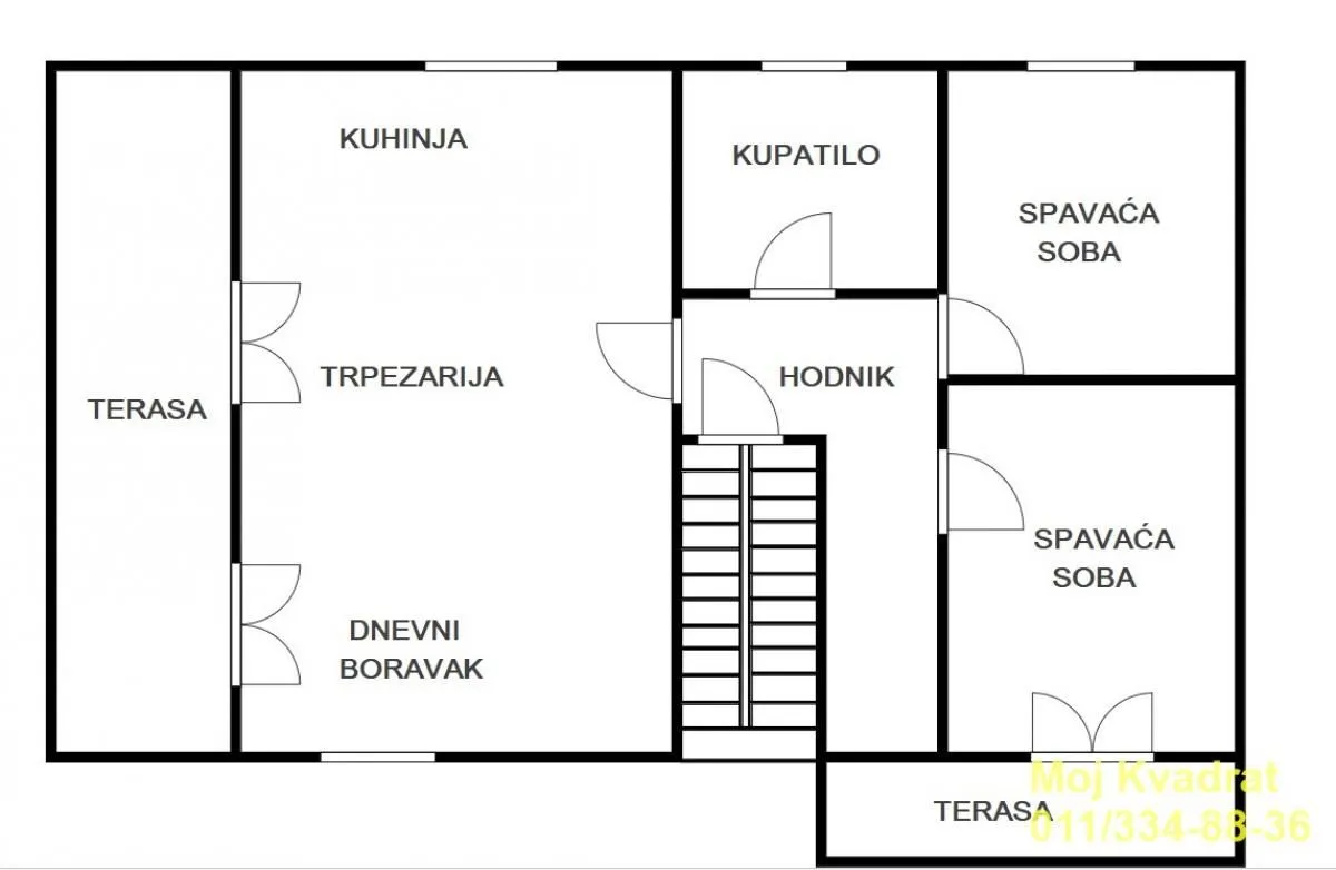 Prodaja, trosoban stan, 111m², Borča 1, Borča Sve Podlokacije