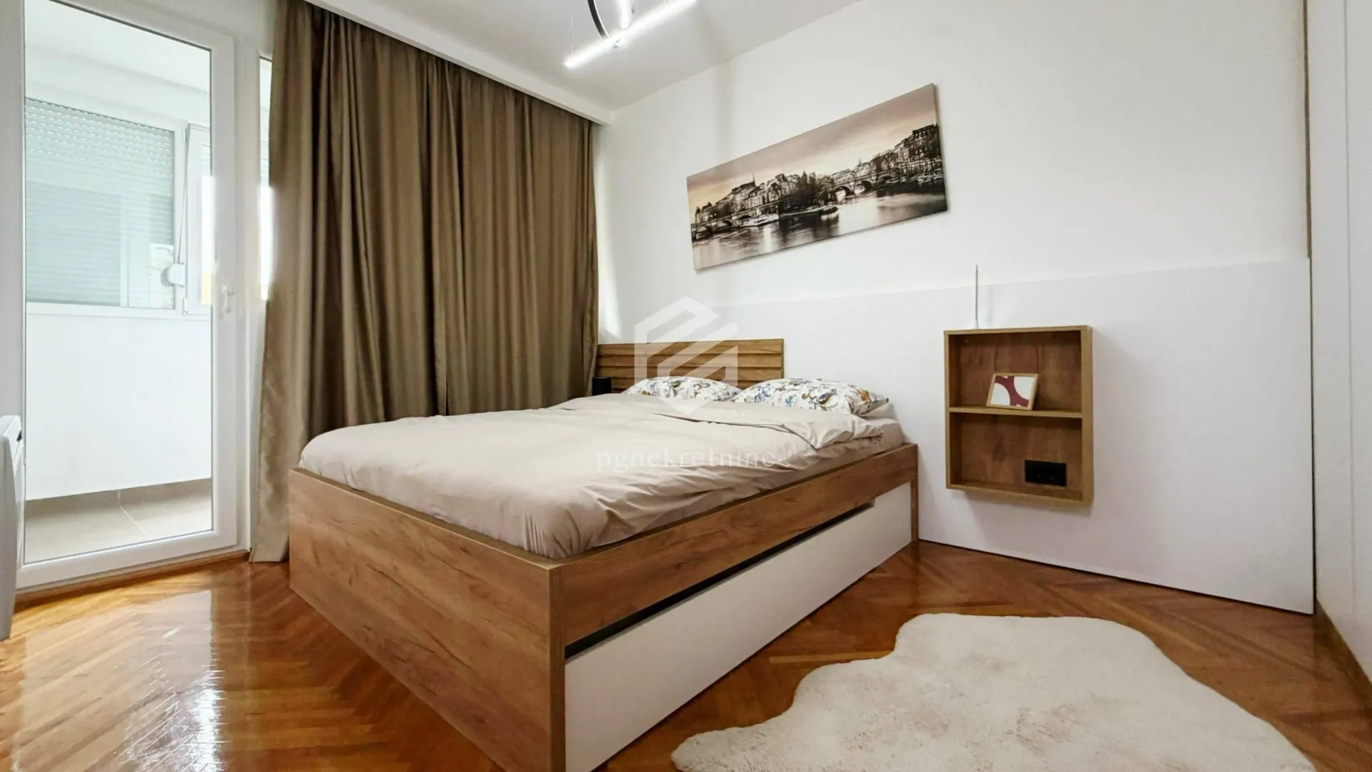 Rent, two bedroom apartment, 65m², Autobuska stanica, Podgorica