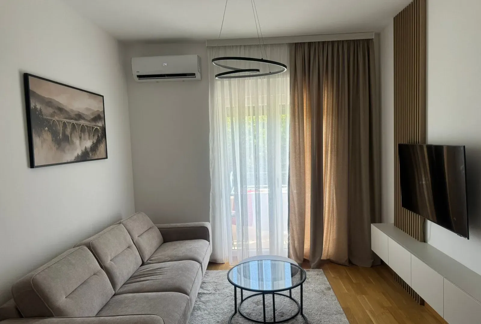 Rent, one bedroom apartment, 35m², Zabjelo, Podgorica