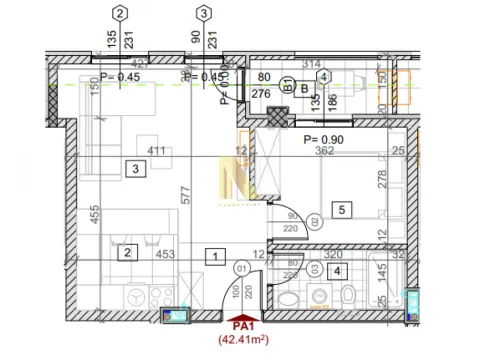 Prodaja, jednosoban stan, 42m², Grbavica, Novi Sad Sve Podlokacije - image 5