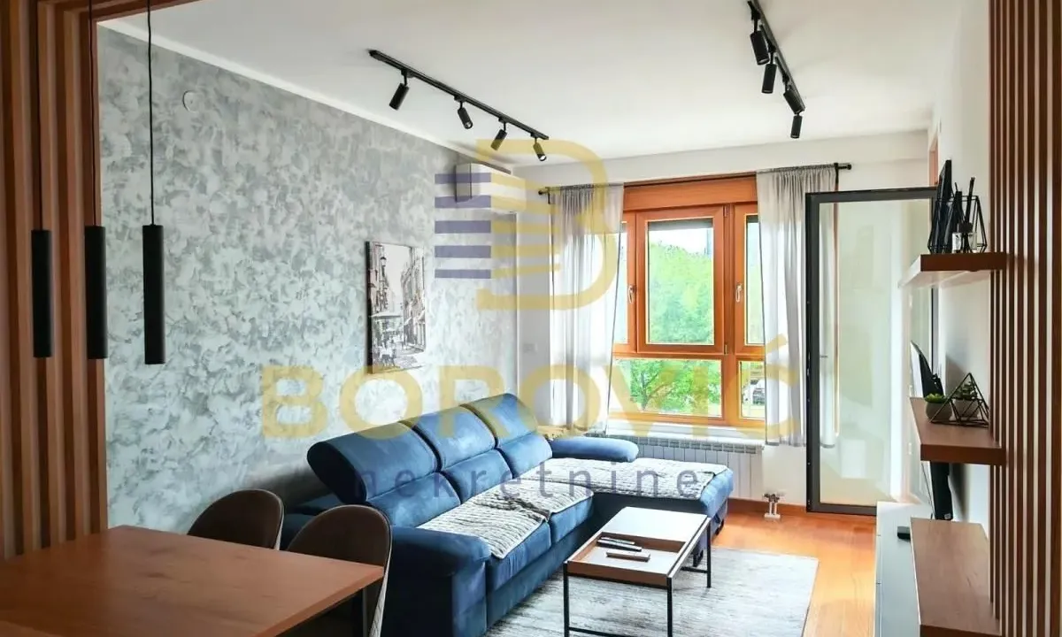 Rent, two bedroom apartment, 48m², Novi Beograd Blok 65, Novi Beograd Sve Podlokacije
