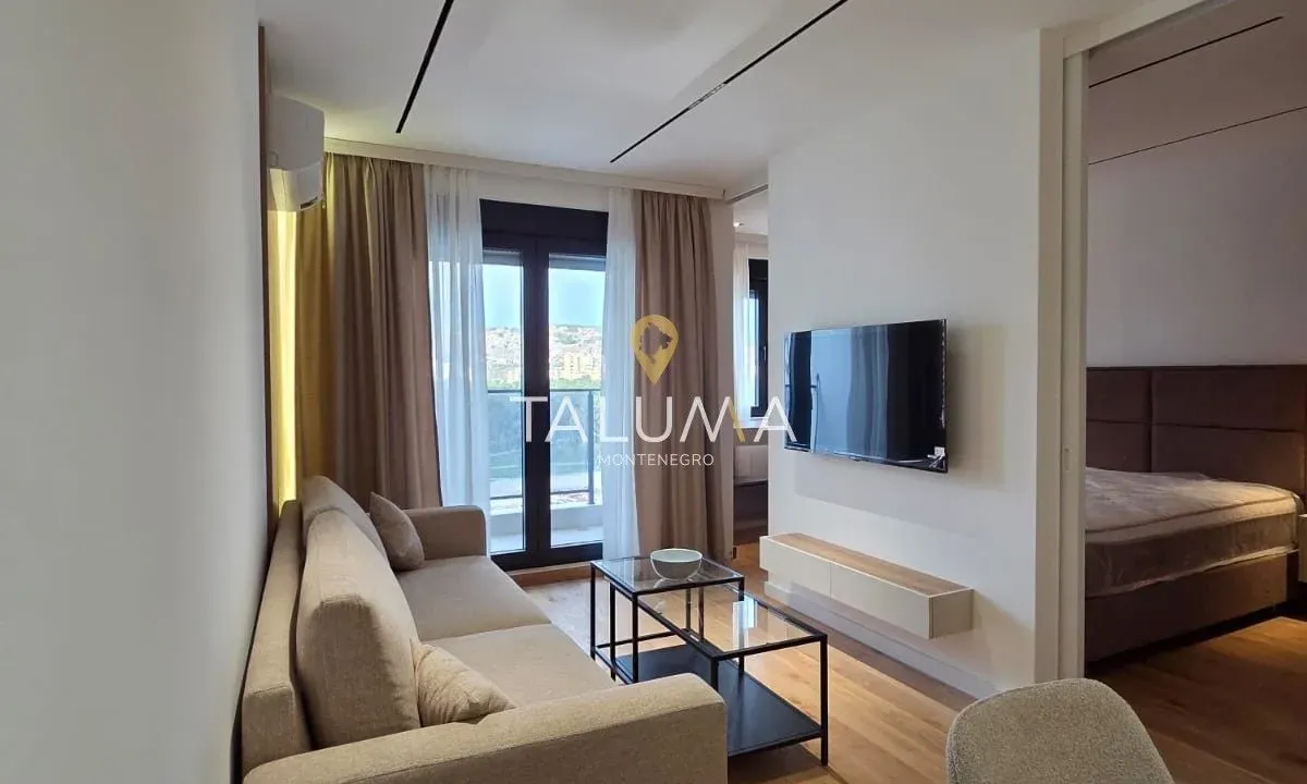 Rent, one bedroom apartment, 44m², Tološi, Podgorica