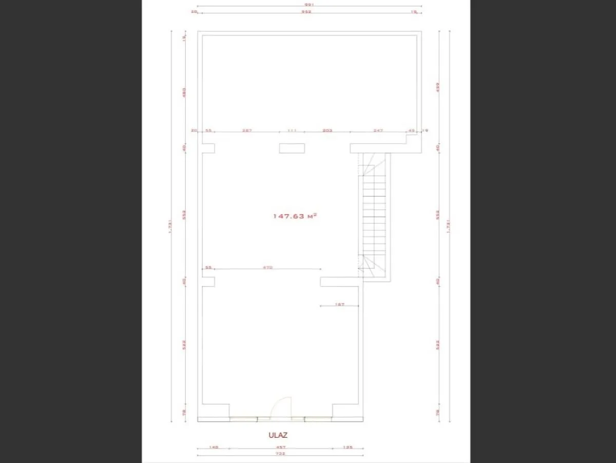 Rent, office space, 240m², Centar, Podgorica