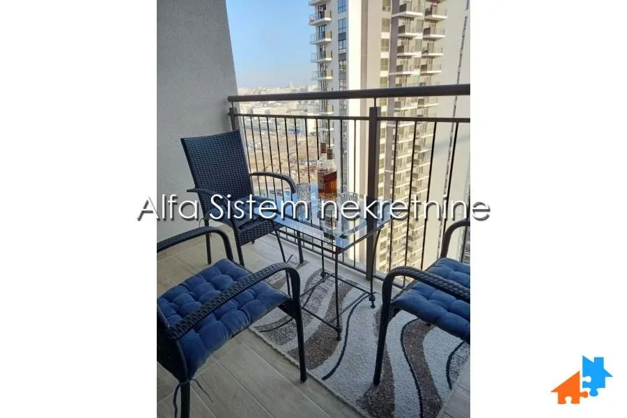 Rent, two bedroom apartment, 55m², Savski Venac, Beograd