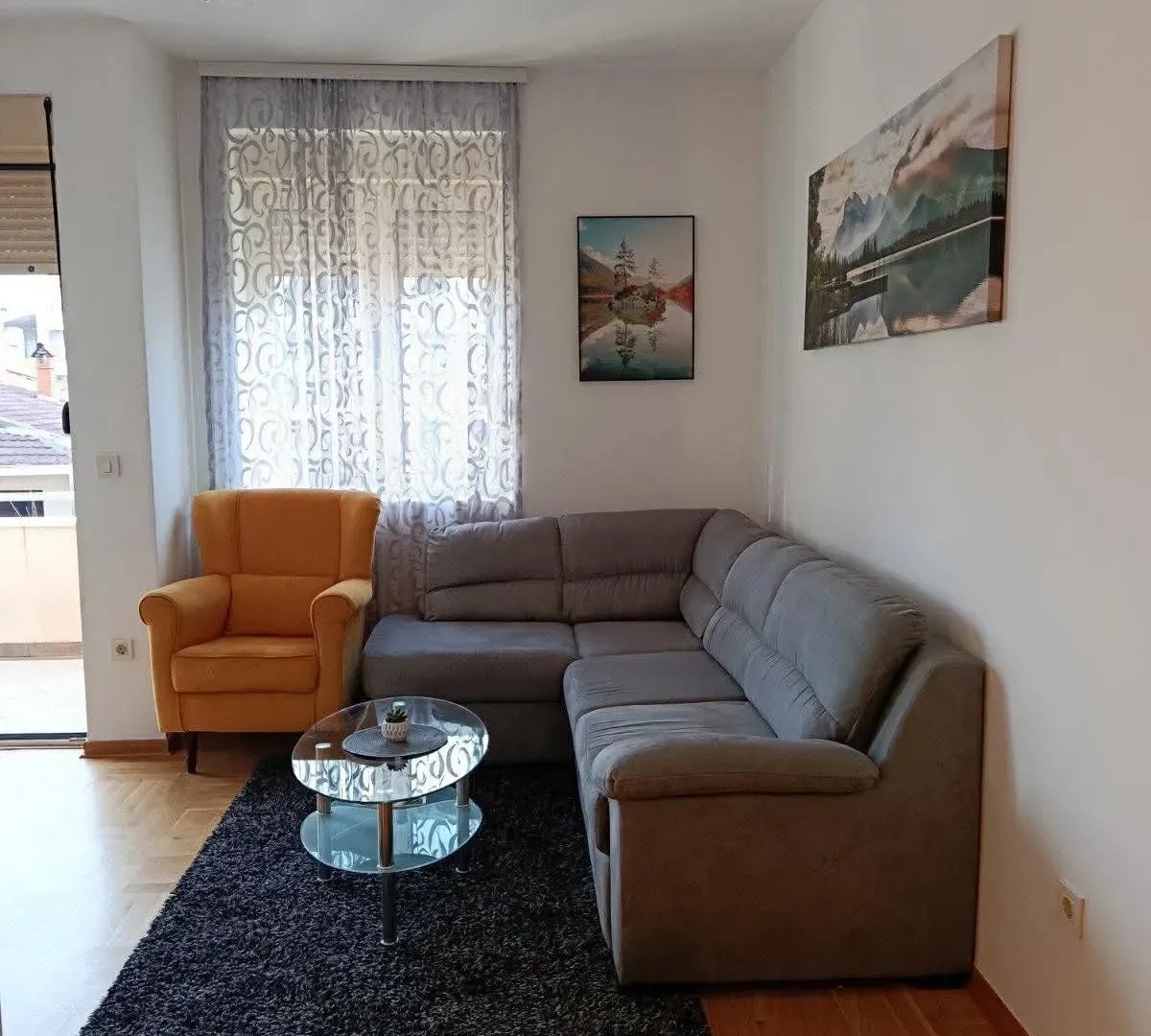 Rent, one bedroom apartment, 45m², Zabjelo, Podgorica