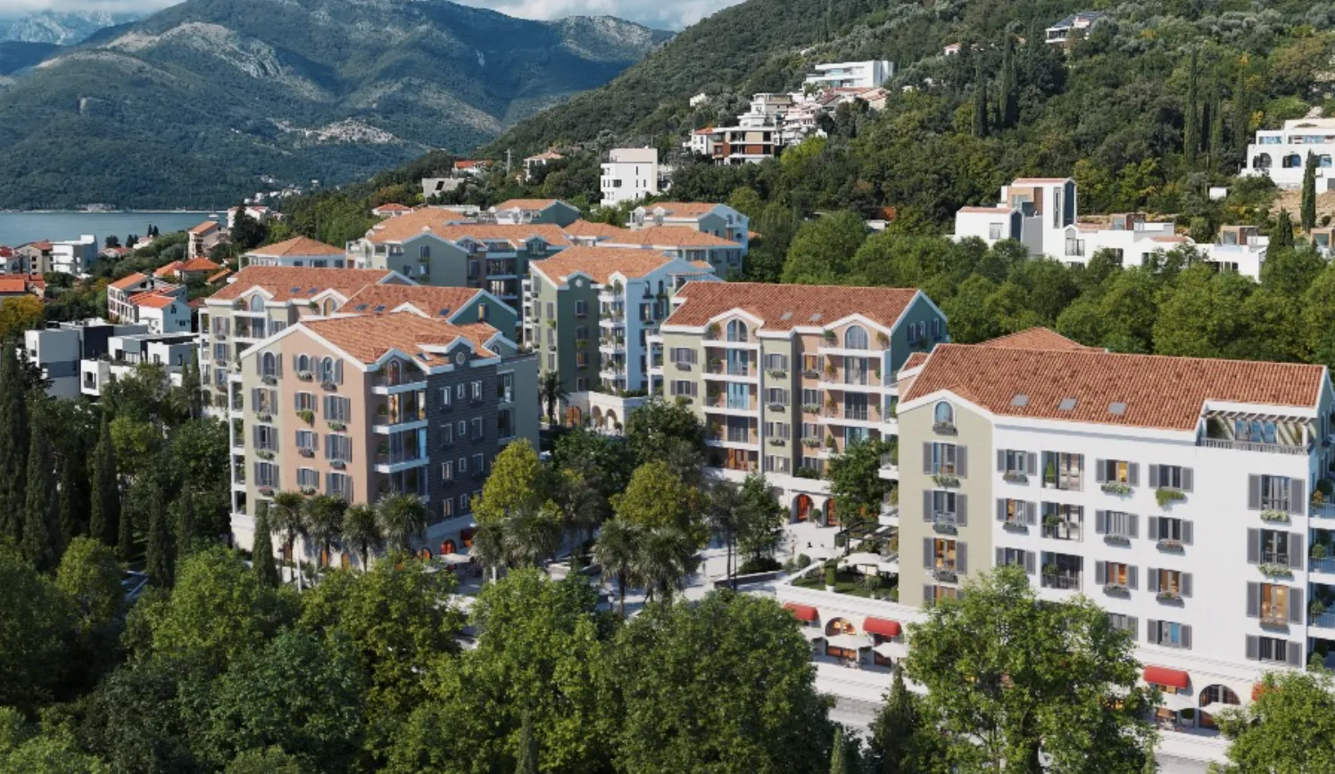 Prodaja, dvosoban stan, 51m², Donja Lastva, Tivat