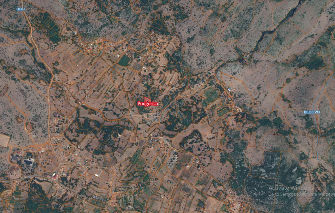 Prodaja, plac, 15000m², Kuči, Podgorica