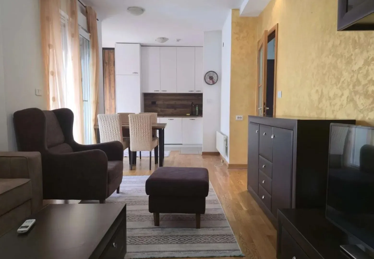 Rent, one bedroom apartment, 50m², City Kvart, Podgorica