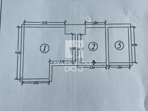 Sale, one bedroom apartment, 24m², Centar, Ćuprija - image 10