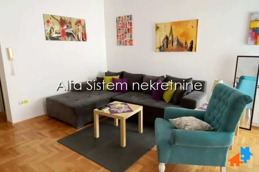 Rent, two bedroom apartment, 52m², Vračar Hram, Vračar Sve Podlokacije