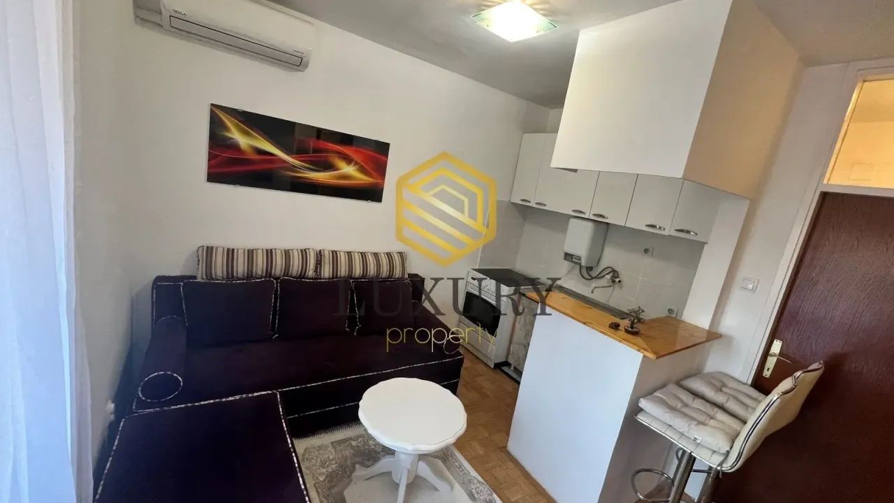 Izdavanje, jednosoban stan, 38m², Stari Aerodrom, Podgorica