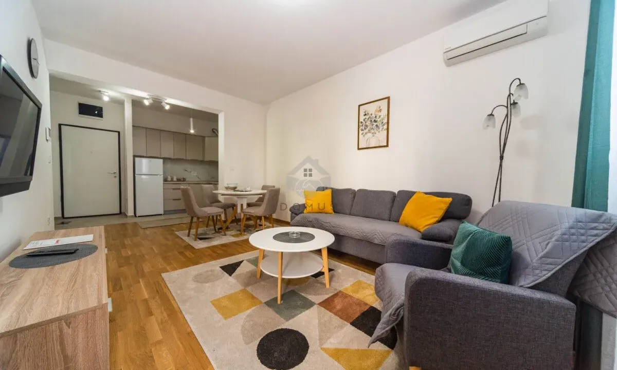Rent, one bedroom apartment, 49m², Stari Aerodrom, Podgorica