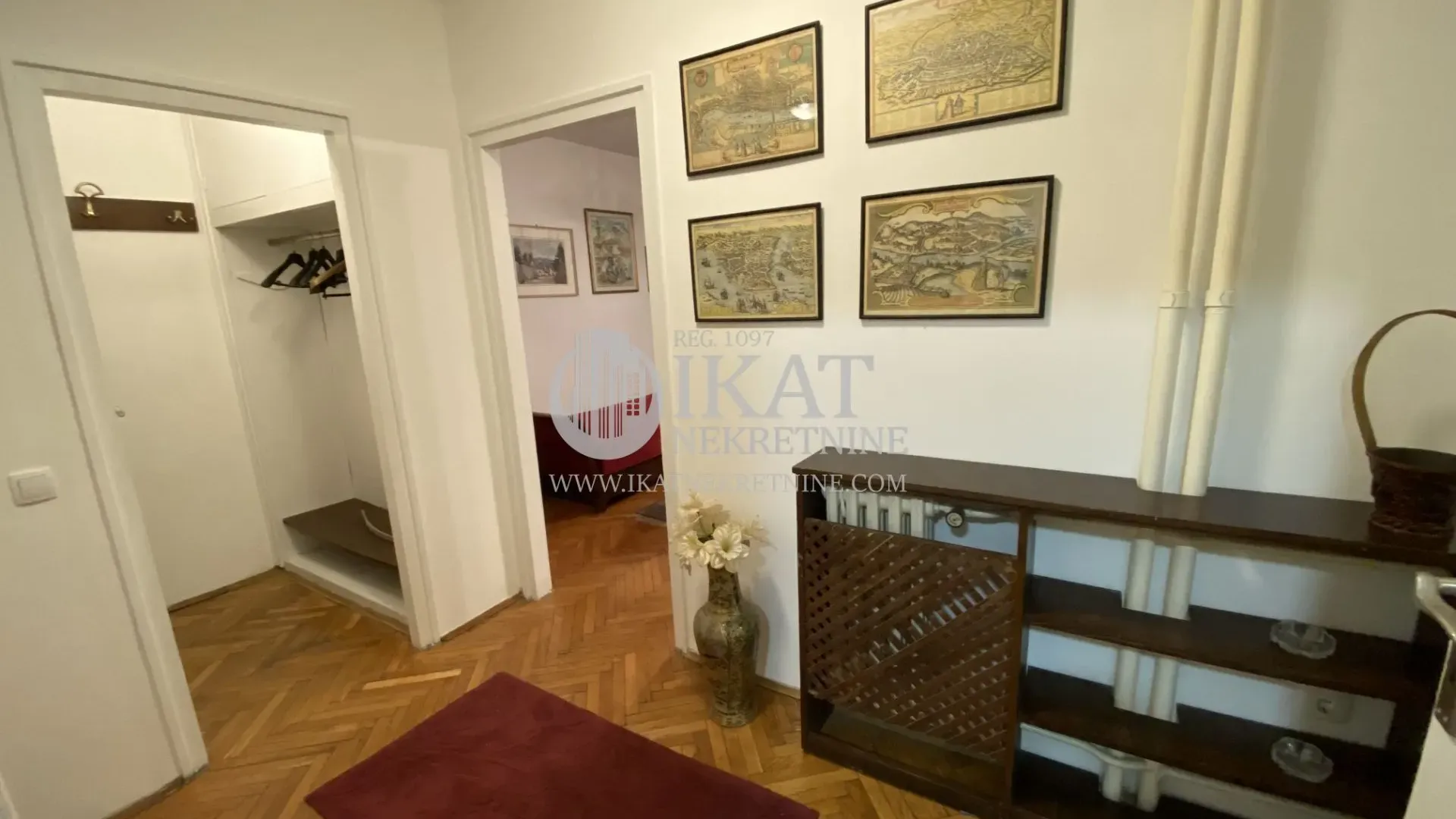 Izdavanje, dvosoban stan, 60m², Stari Grad, Beograd
