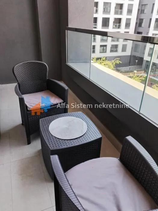 Rent, two bedroom apartment, 52m², Novi Beograd Blok 65, Novi Beograd Sve Podlokacije