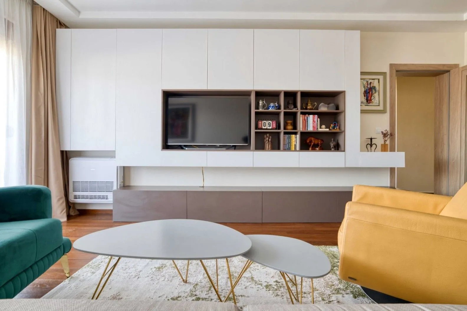 Rent, two bedroom apartment, 70m², Master Kvart, Podgorica