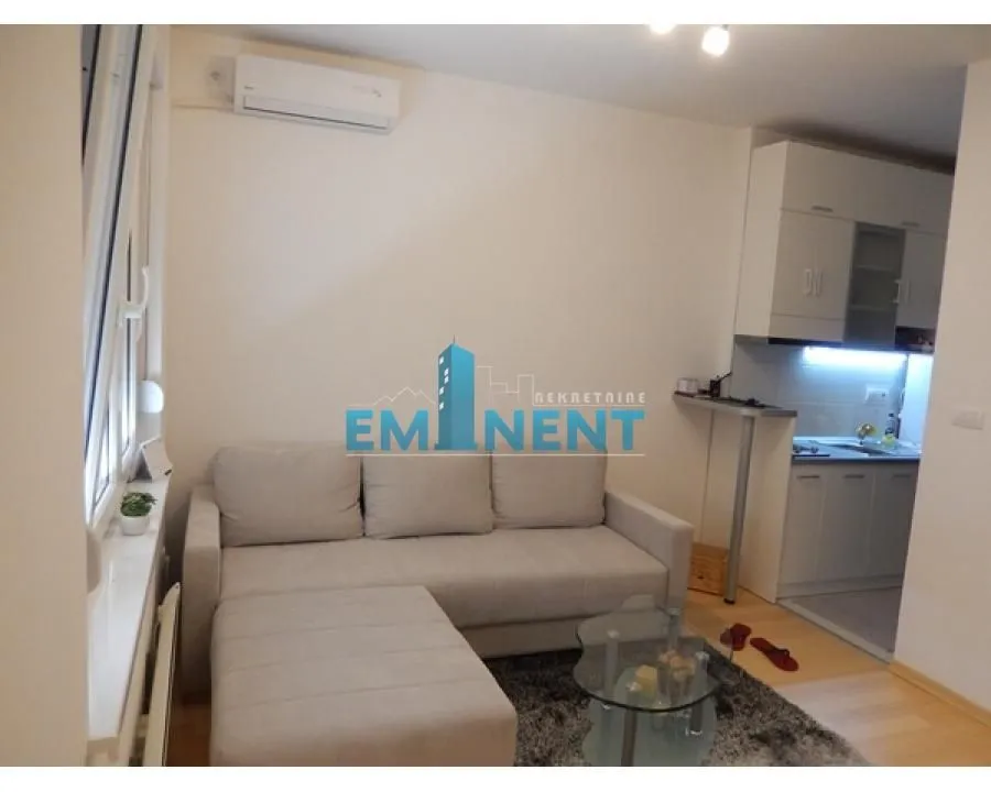 Rent, one bedroom apartment, 24m², Savski Venac, Beograd