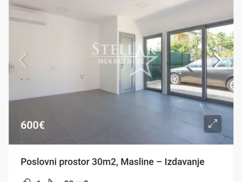 Izdavanje, poslovni prostor, 30m², Masline, Podgorica - image 2