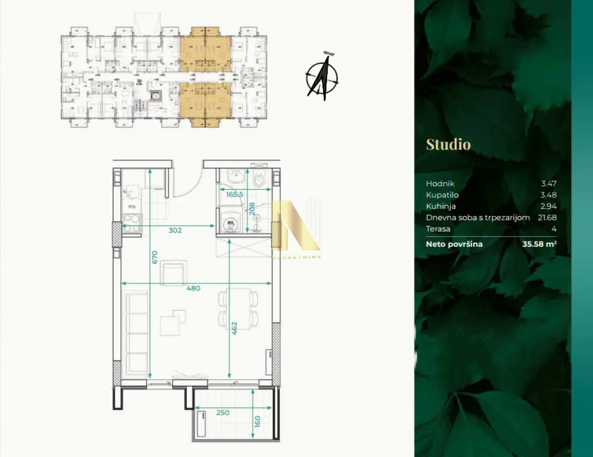 Prodaja, jednosoban stan, 35m², Banja Vrdnik, Irig