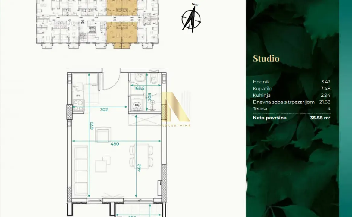 Prodaja, jednosoban stan, 35m², Banja Vrdnik, Irig