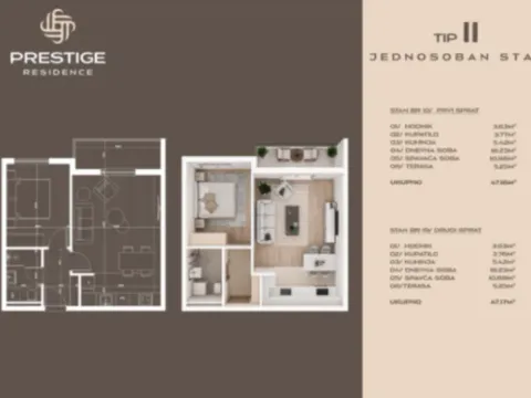 Prodaja, jednosoban stan, 47m², Zabjelo, Podgorica - image 4