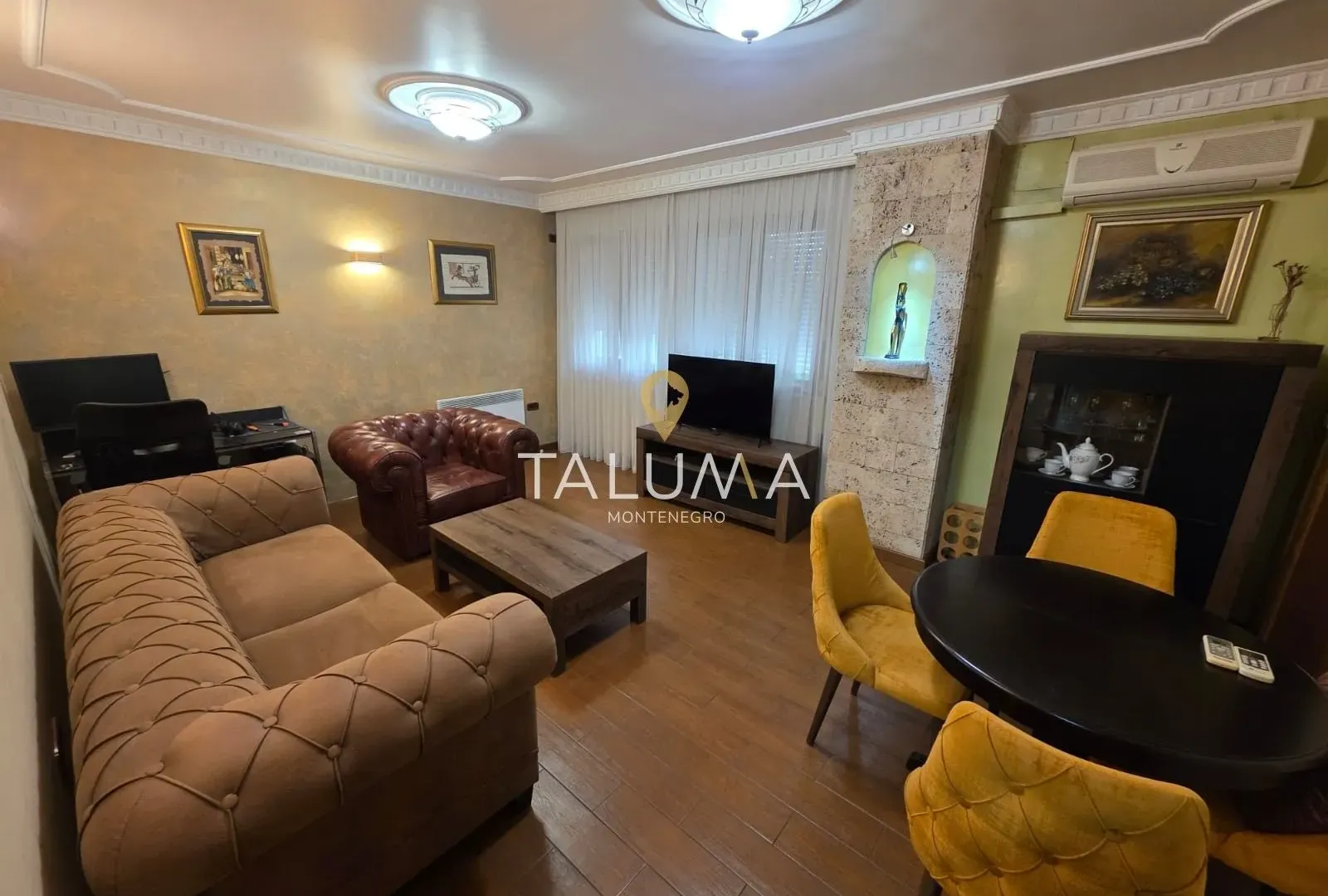 Izdavanje, jednosoban stan, 50m², Preko Morače, Podgorica