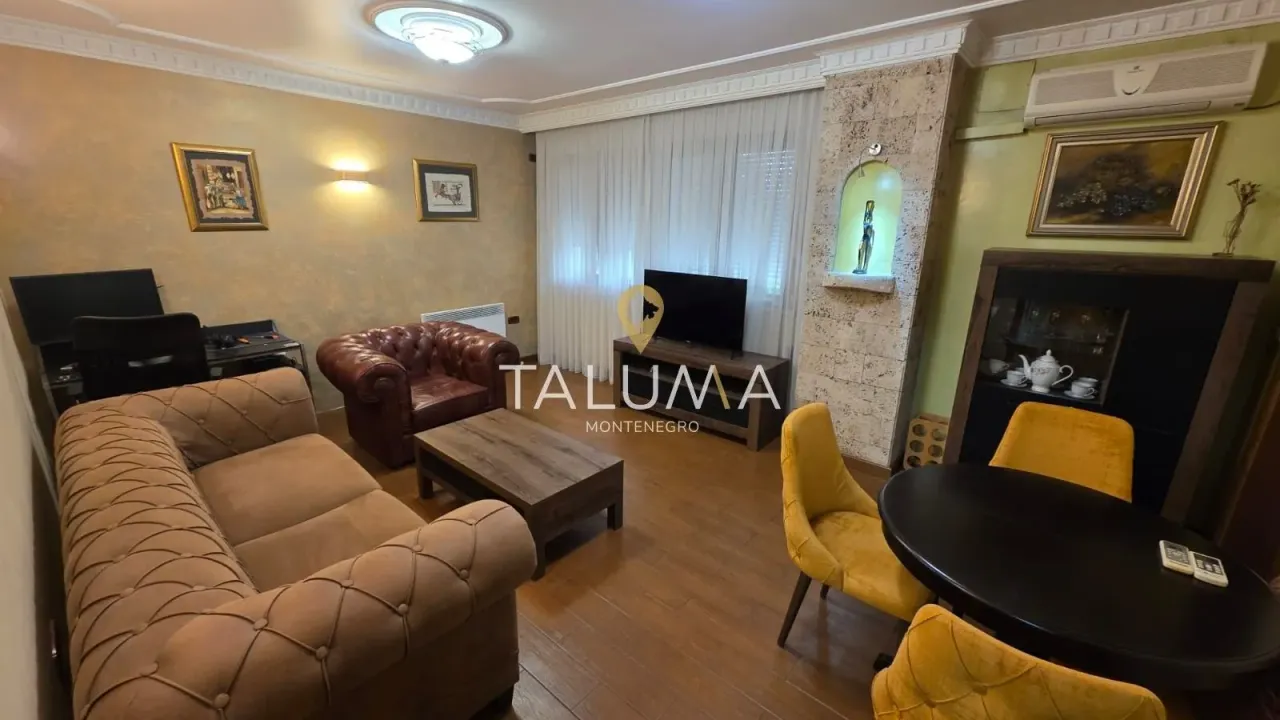 Izdavanje, jednosoban stan, 50m², Preko Morače, Podgorica