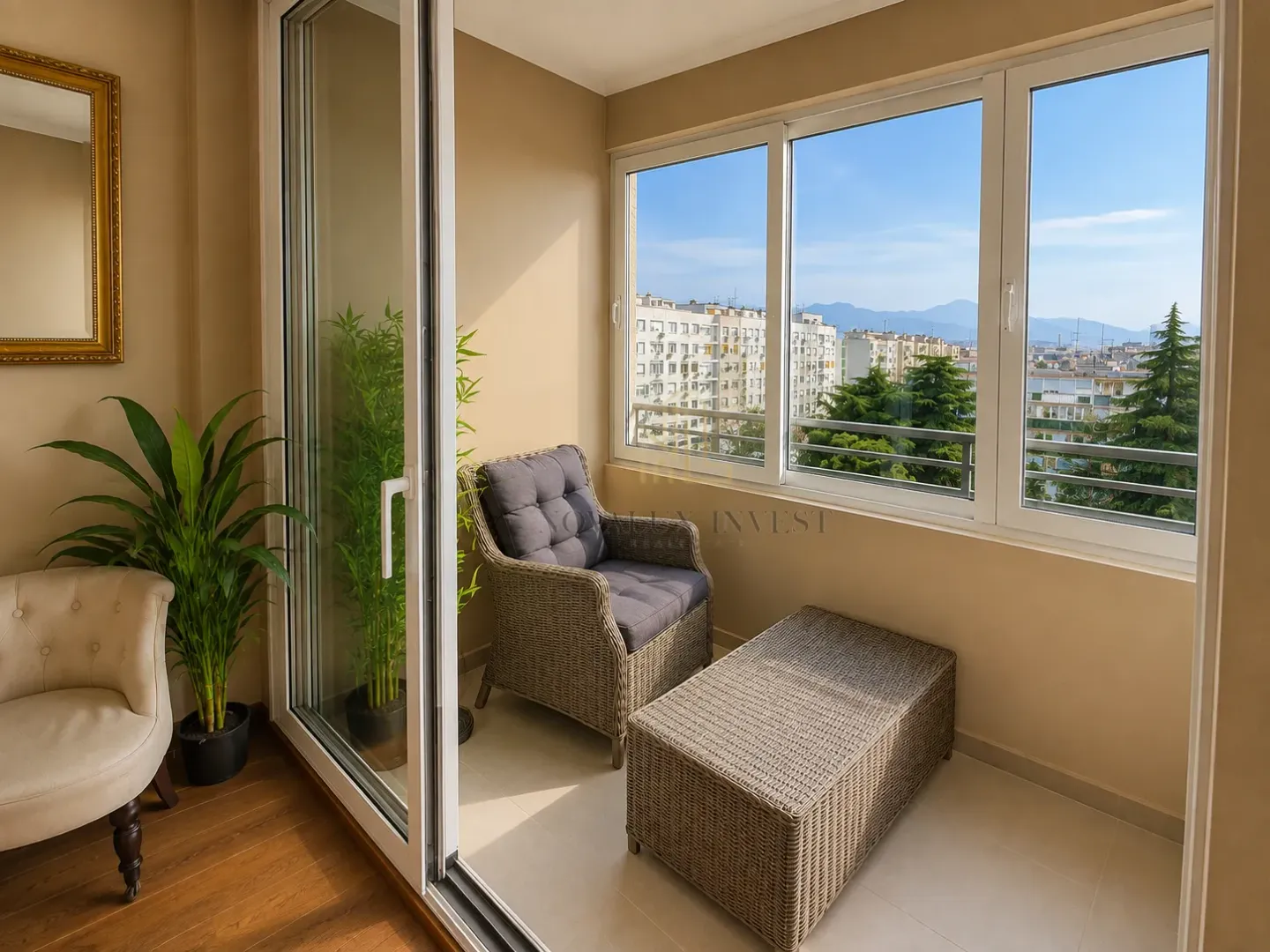 Rent, two bedroom apartment, 75m², Preko Morače, Podgorica