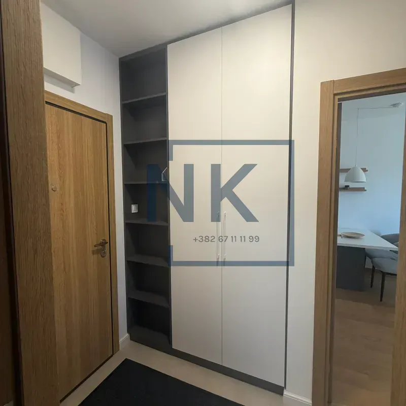 Izdavanje, jednosoban stan, 46m², New City, Podgorica