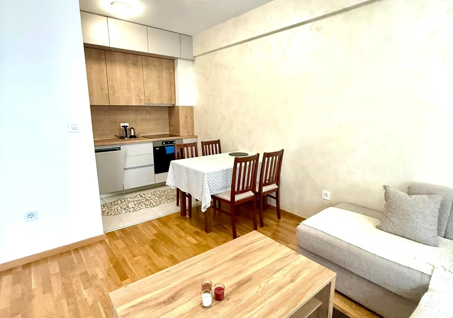 Rent, one bedroom apartment, 49m², Zabjelo, Podgorica