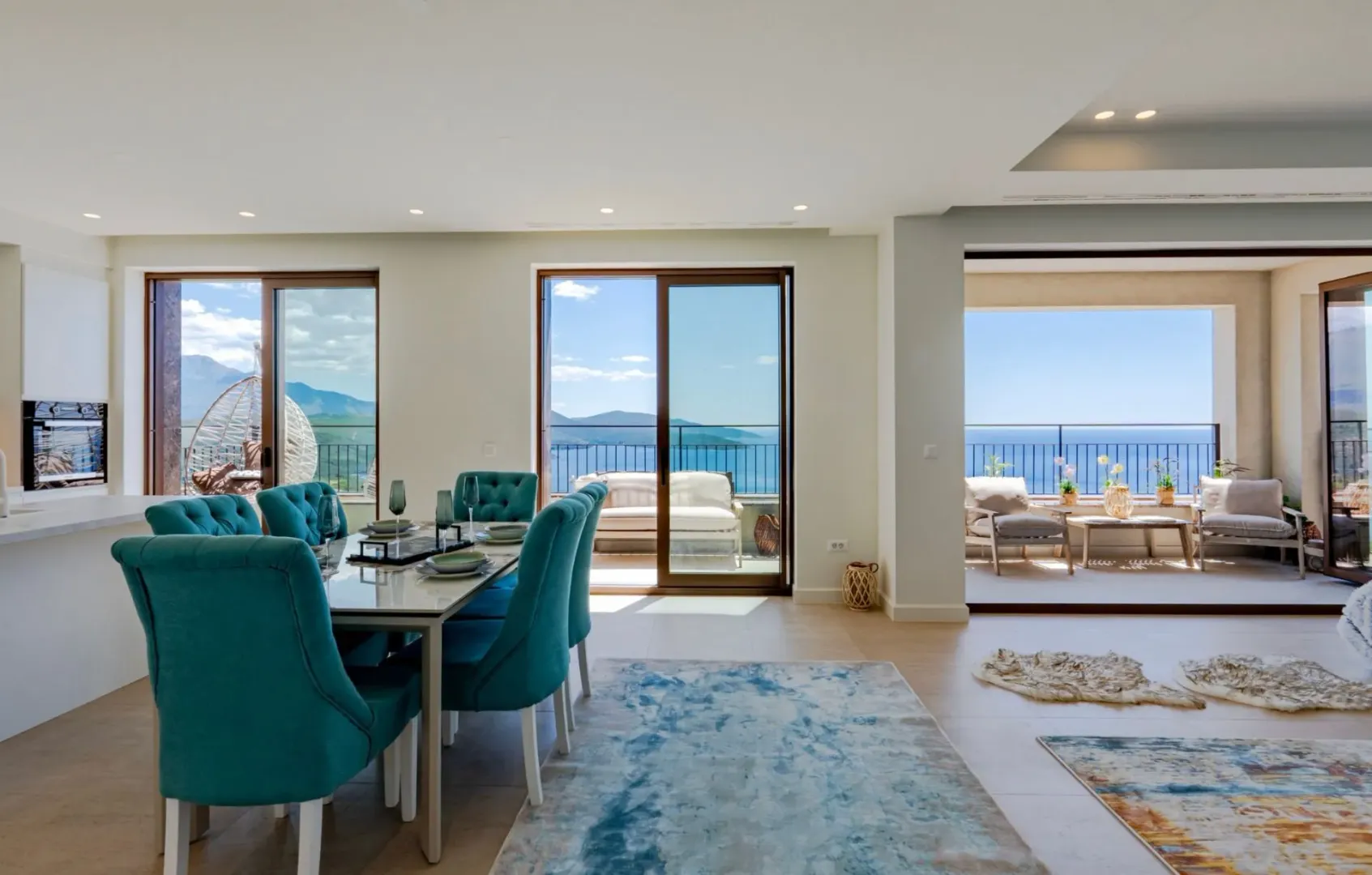 Rent, three bedroom apartment, 155m², Luštica Bay, Tivat