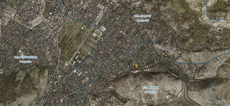 Sale, land lot, 697m², Masline, Podgorica