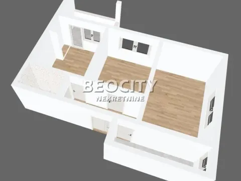 Sale, two bedroom apartment, 56m², Karaburma, Palilula Sve Podlokacije - image 19