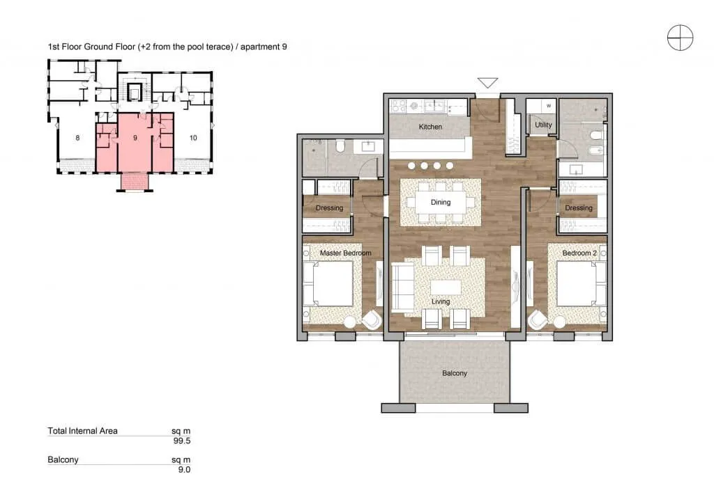 Prodaja, stan, 56m², Tivat, Crna Gora